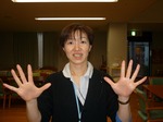 認知症予防の簡単手の体操